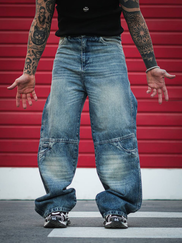 خرید شلوار جین مردانه مدل سوپر بگ