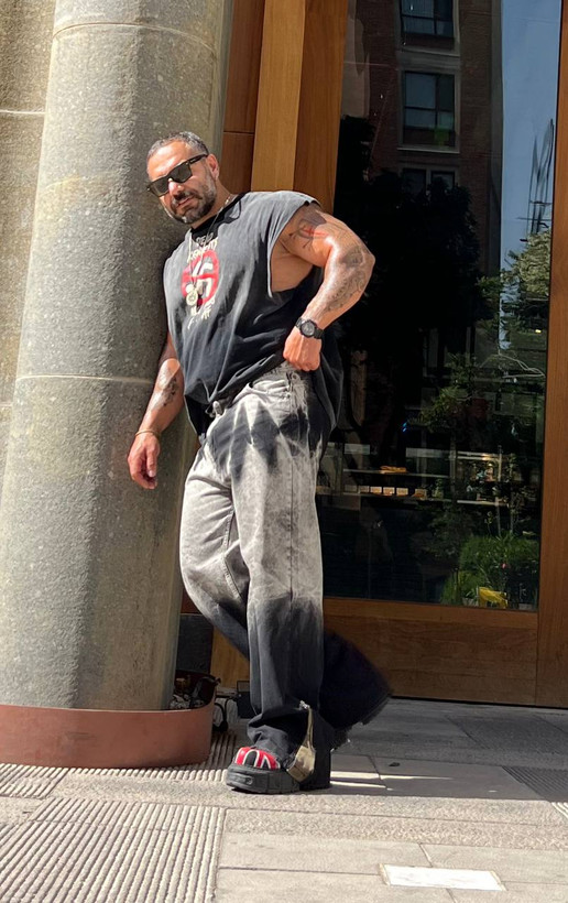 شلوار گنگ بالا