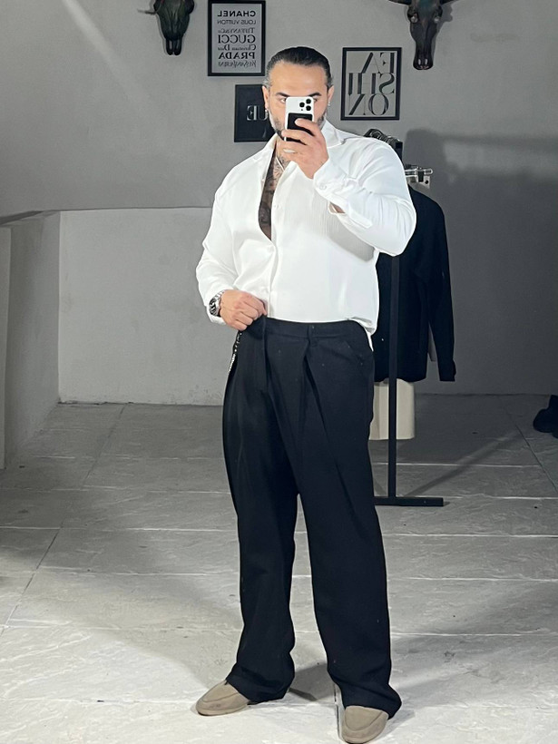 شلوار پارچه ای مد روز